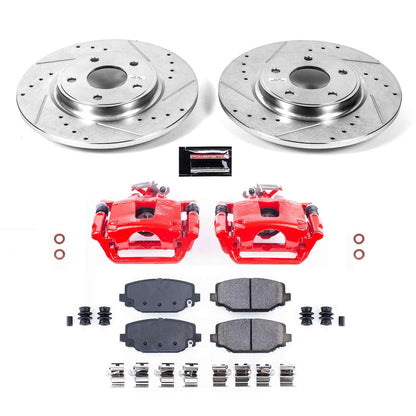 PowerStop Power Stop 12-16 Chrysler Town and Country Z23 Evolution Kit w/ Calipers - Rear KC5961