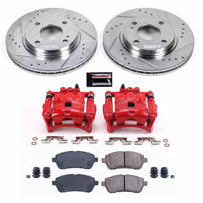 PowerStop Power Stop 11-19 Ford Fiesta Z23 Evolution Kit w/ Calipers - Front KC5969