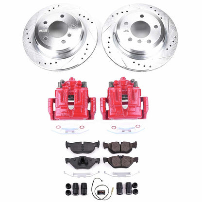 PowerStop Power Stop 11-13 BMW 328i Z23 Evolution Kit w/ Calipers - Rear KC5980