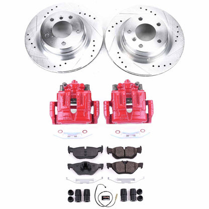 PowerStop Power Stop 11-13 BMW 328i Z23 Evolution Kit w/ Calipers - Rear KC5981