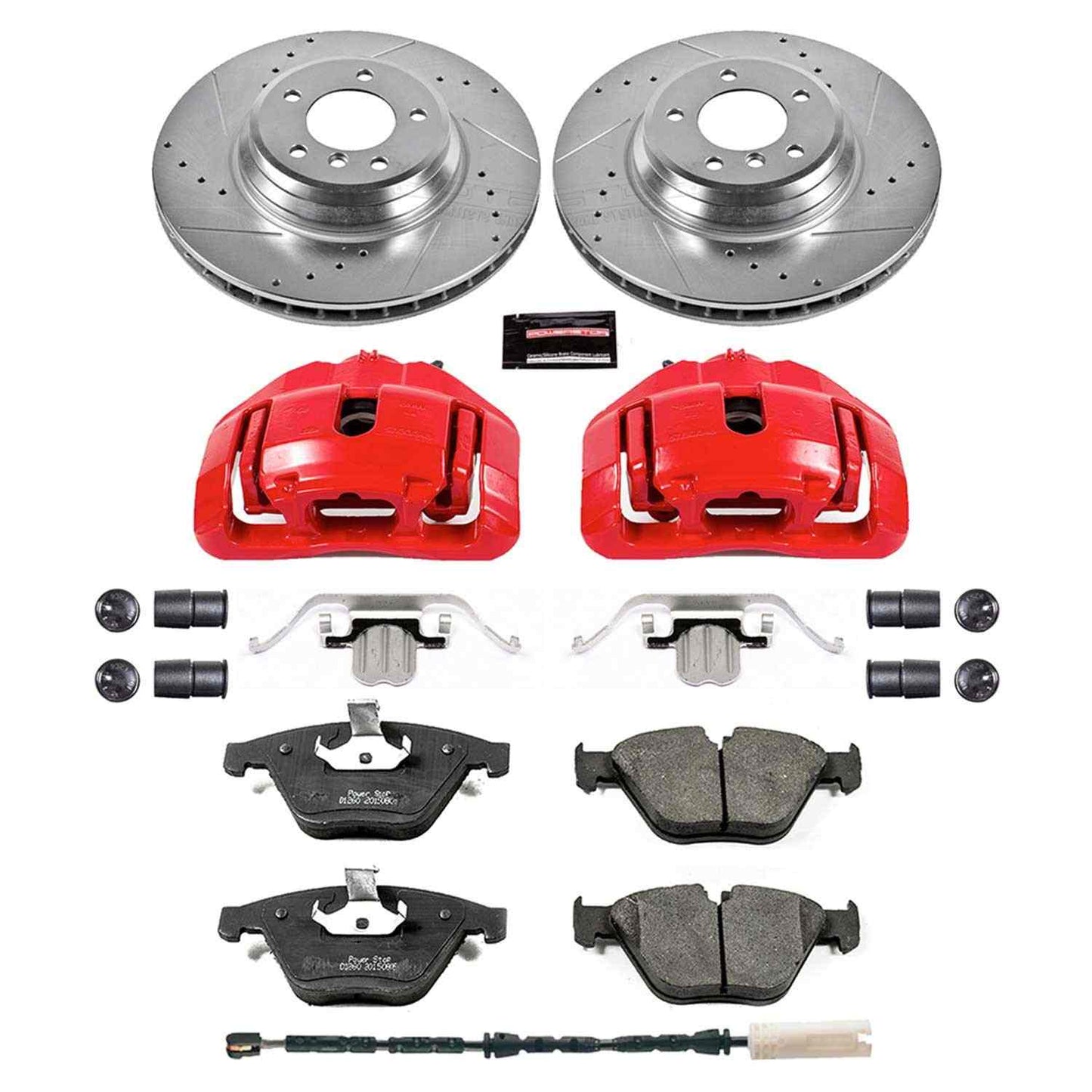 PowerStop Power Stop 2011 BMW 335d Z23 Evolution Kit w/ Calipers - Front KC6055