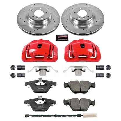 PowerStop Power Stop 2011 BMW 335d Z23 Evolution Kit w/ Calipers - Front KC6055