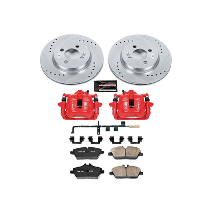 PowerStop Power Stop 07-10 Mini Cooper Z23 Evolution Kit w/ Calipers - Front KC6066