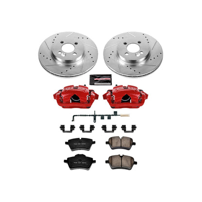 PowerStop Power Stop 07-10 Mini Cooper Z23 Evolution Kit w/ Calipers - Front KC6068