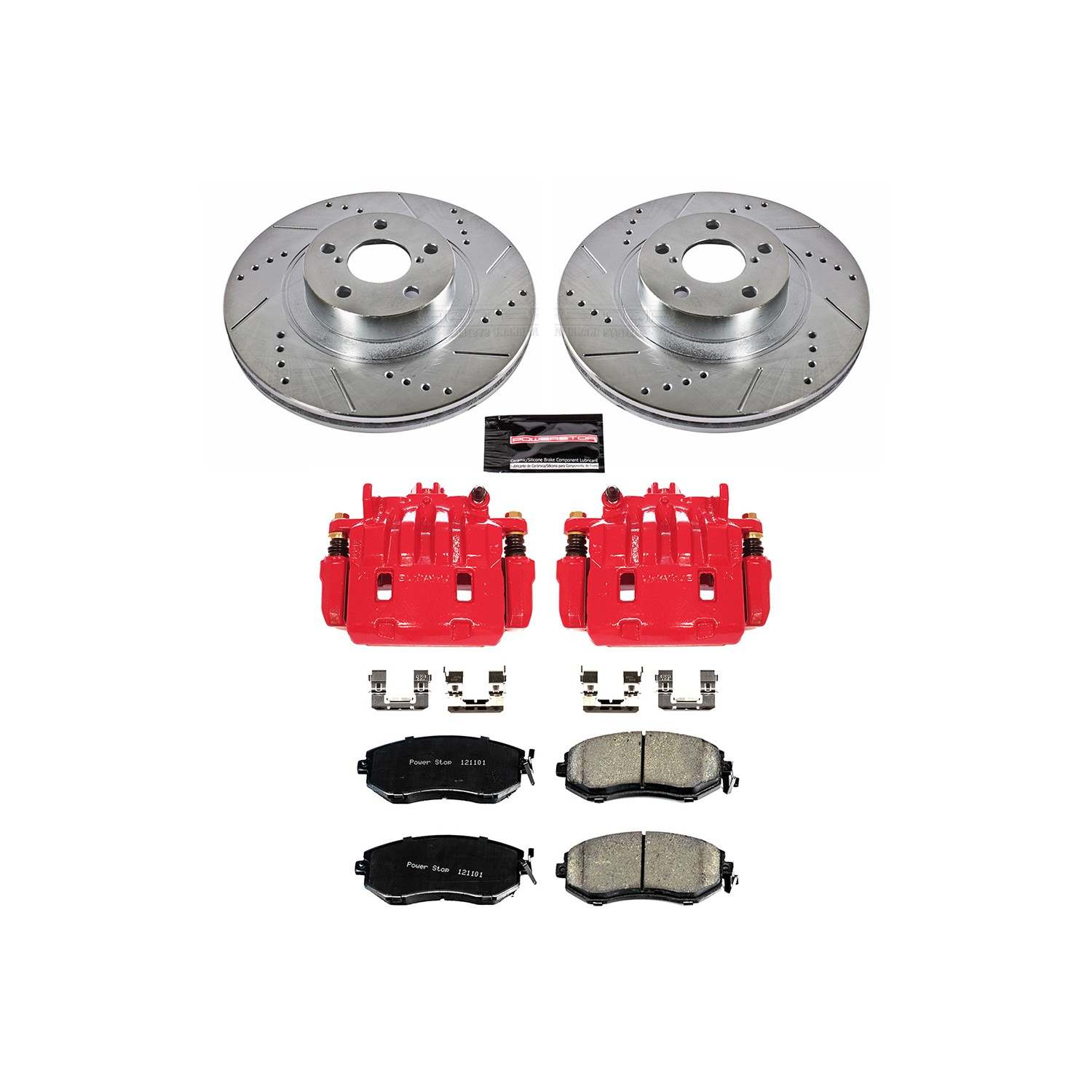 PowerStop Power Stop 13-16 Scion FR-S Z23 Evolution Kit w/ Calipers - Front KC6082A