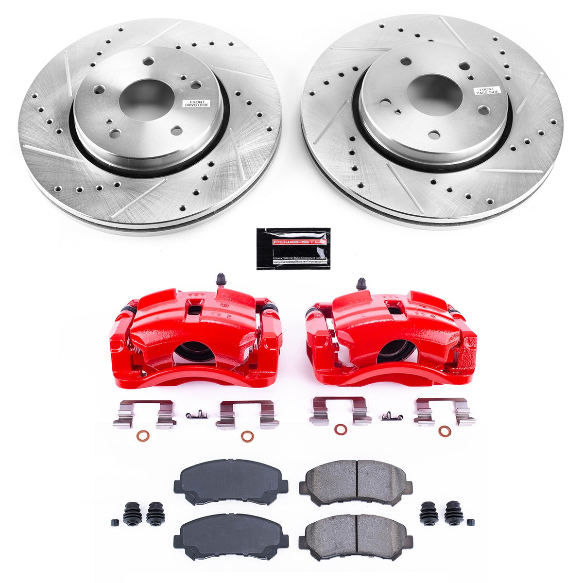 PowerStop Power Stop 10-13 Suzuki Kizashi Z23 Evolution Kit w/ Calipers - Front KC6102
