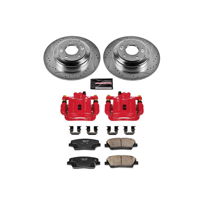 PowerStop Power Stop 10-16 Hyundai Genesis Coupe Z23 Evolution Kit w/ Calipers - Rear KC6168