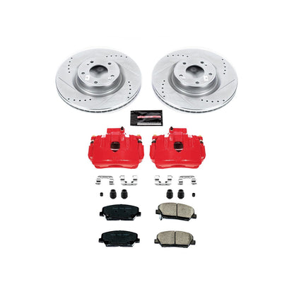 PowerStop Power Stop 10-16 Hyundai Genesis Coupe Z23 Evolution Kit w/ Calipers - Front KC6169