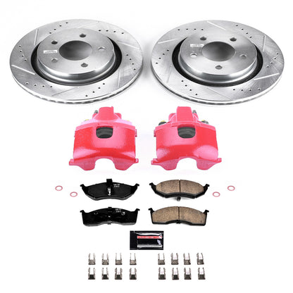 PowerStop Power Stop 00-04 Chrysler Concorde Z23 Evolution Kit w/ Calipers - Front KC6179