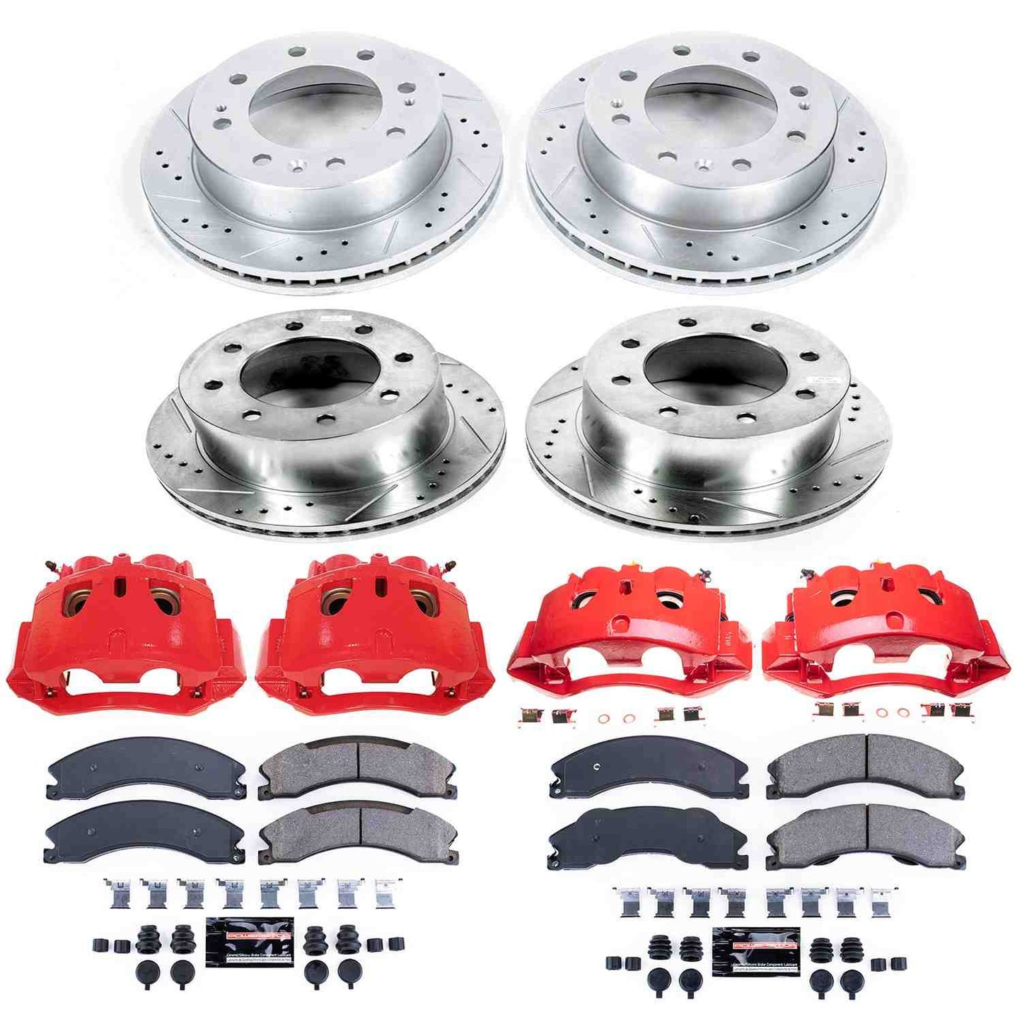 PowerStop Power Stop 03-05 Mercedes-Benz C240 Rear Z23 Evolution Sport Brake Kit w/Calipers KC620