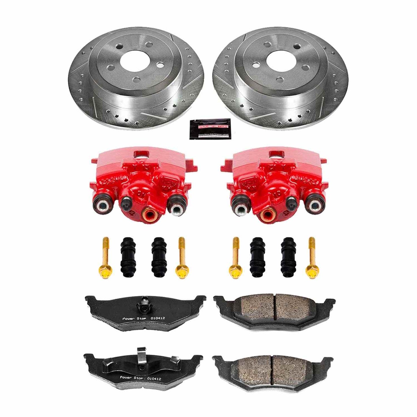 PowerStop Power Stop 01-07 Chrysler PT Cruiser Z23 Evolution Kit w/ Calipers - Rear KC6266B