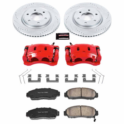 PowerStop Power Stop 11-13 Infiniti QX56 Z23 Evolution Kit w/ Calipers - Front KC6321