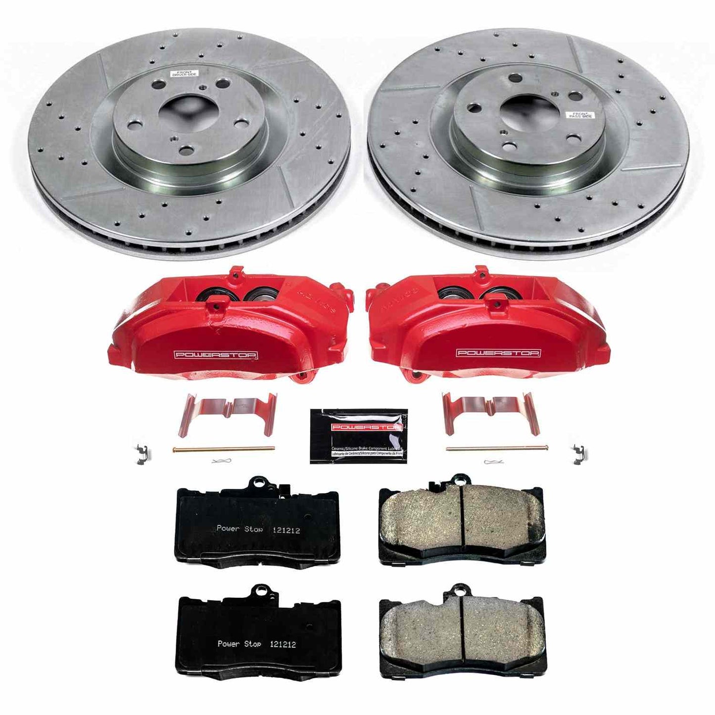 PowerStop Power Stop 13-19 Lexus GS350 Z23 Evolution Kit w/ Calipers - Front KC6355