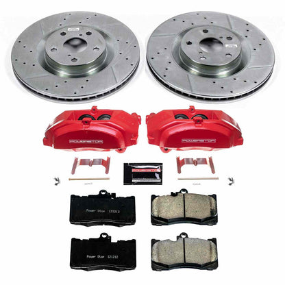 PowerStop Power Stop 13-19 Lexus GS350 Z23 Evolution Kit w/ Calipers - Front KC6355