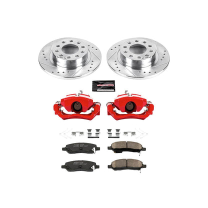 PowerStop Power Stop 13-16 Dodge Dart Z23 Evolution Kit w/ Calipers - Rear KC6371