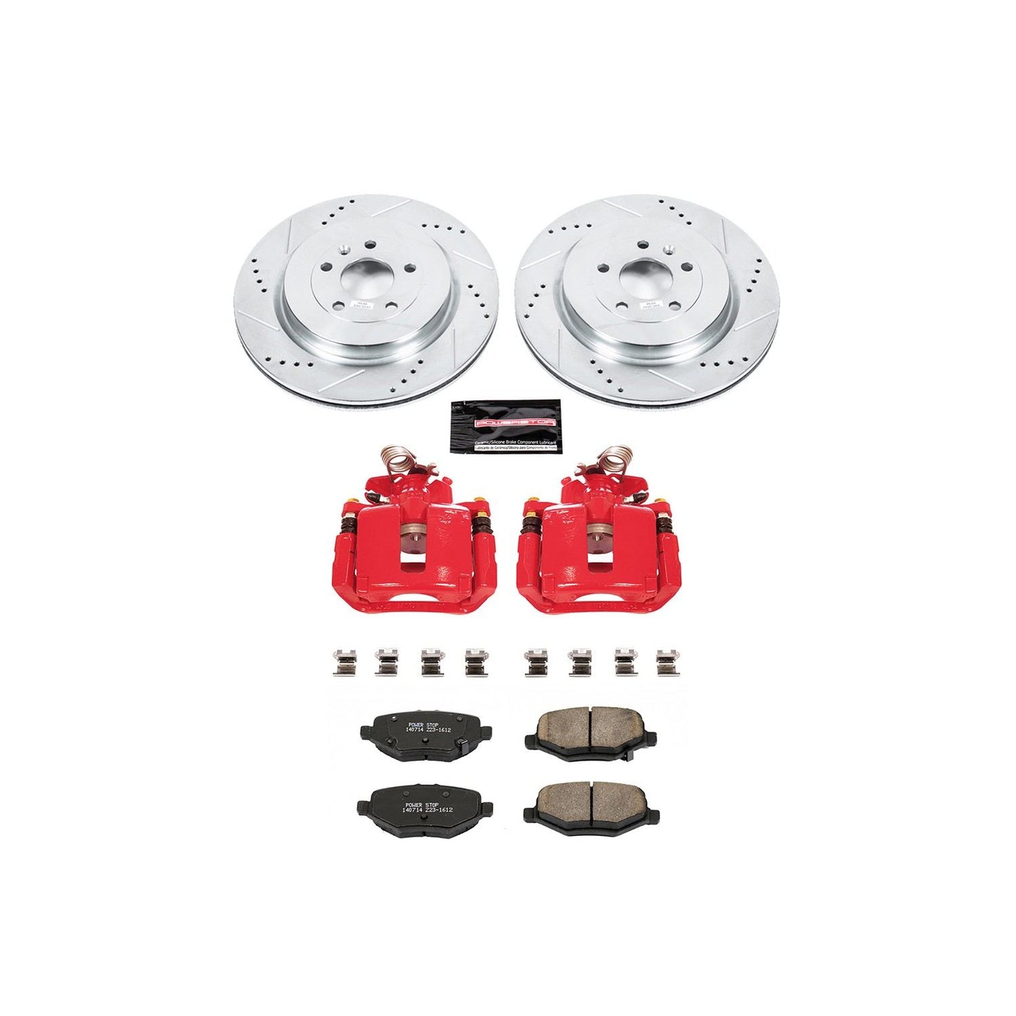 PowerStop Power Stop 13-19 Ford Explorer Z23 Evolution Kit w/ Calipers - Rear KC6376