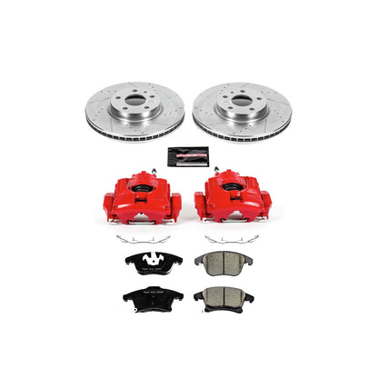 PowerStop Power Stop 13-19 Ford Fusion Z23 Evolution Kit w/ Calipers - Front KC6399