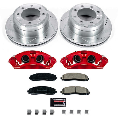 PowerStop Power Stop 13-22 Ford F-250 Super Duty Rear Z23 Evolution Kit w/Cals KC6407A