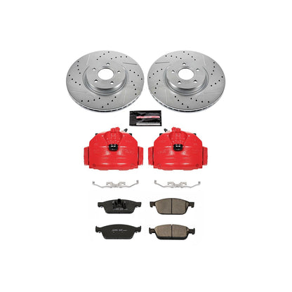 PowerStop Power Stop 13-14 Ford Focus Z23 Evolution Kit w/ Calipers - Front KC6479