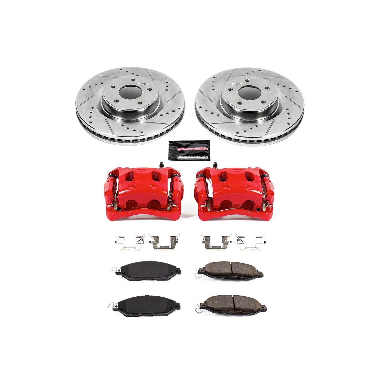 PowerStop Power Stop 2013 Infiniti JX35 Z23 Evolution Kit w/ Calipers - Front KC6496