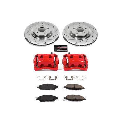 PowerStop Power Stop 2013 Infiniti JX35 Z23 Evolution Kit w/ Calipers - Front KC6496