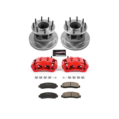 PowerStop Power Stop 2012 Ford F-350 Super Duty Z23 Evolution Kit w/ Calipers - Front KC6526