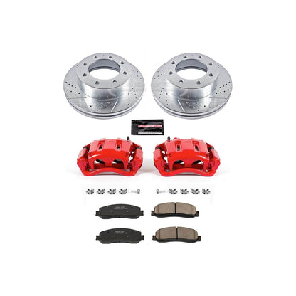 PowerStop Power Stop 2012 Ford F-350 Super Duty Z23 Evolution Kit w/ Calipers - Front KC6545A