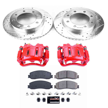PowerStop Power Stop 2012 Ford F-250 Super Duty Z23 Evolution Kit w/ Calipers - Front KC6545