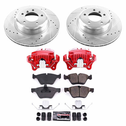 Power Stop 09-10 BMW Z4 Front Z23 Evolution Sport Brake Kit w/Calipers KC6578
