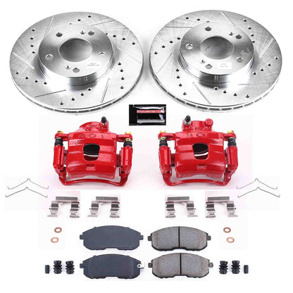 PowerStop Power Stop 96-99 Infiniti I30 Z23 Evolution Kit w/ Calipers - Front KC660