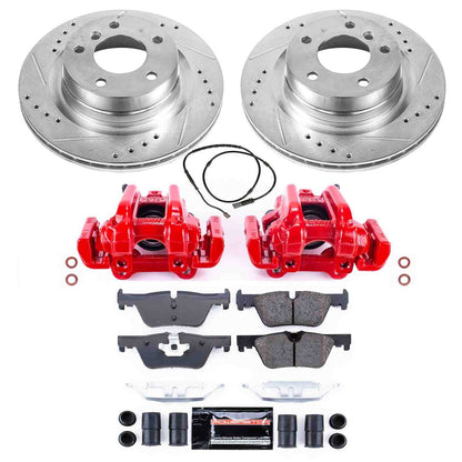 PowerStop Power Stop 14-16 BMW 228i Z23 Evolution Kit w/ Calipers - Rear KC6656