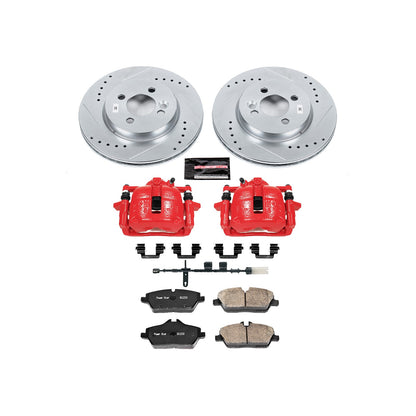 PowerStop Power Stop 11-16 Mini Cooper Z23 Evolution Kit w/ Calipers - Front KC6739
