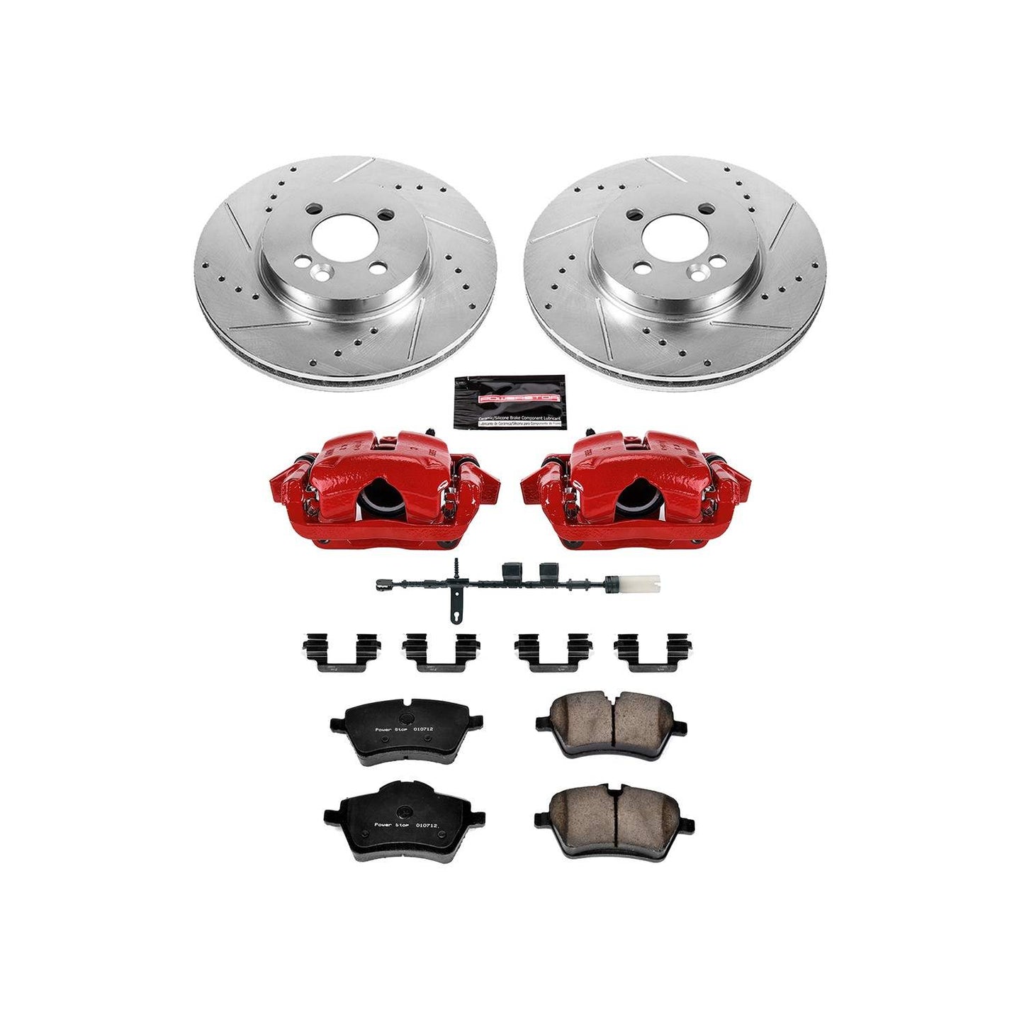 PowerStop Power Stop 11-16 Mini Cooper Z23 Evolution Kit w/ Calipers - Front KC6741