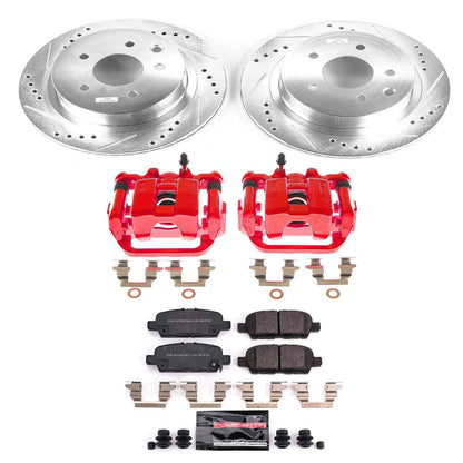 PowerStop Power Stop 11-19 Nissan Leaf Z23 Evolution Kit w/ Calipers - Rear KC6761A