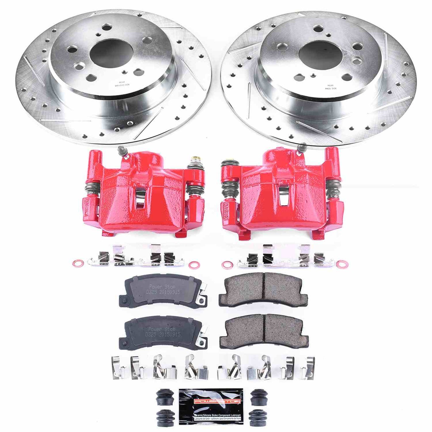 PowerStop Power Stop 99-03 Lexus RX300 Z23 Evolution Kit w/ Calipers - Rear KC6784