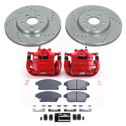 PowerStop Power Stop 13-17 Buick Encore Z23 Evolution Kit w/ Calipers - Front KC6793