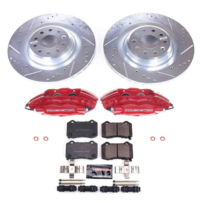 PowerStop Power Stop 12-16 Tesla S Z23 Evolution Kit w/ Calipers - Rear KC6799