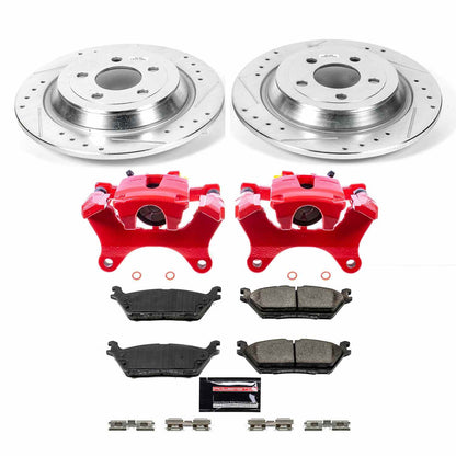 PowerStop Power Stop 15-17 Ford F-150 Z23 Evolution Kit w/ Calipers - Rear KC6814