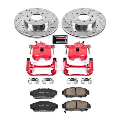 PowerStop Power Stop 94-01 Acura Integra Z23 Evolution Kit w/ Calipers - Front KC692