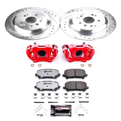 PowerStop Power Stop 14-16 Acura MDX Rear Z36 Truck & Tow Brake Kit w/Calipers KC6953-36