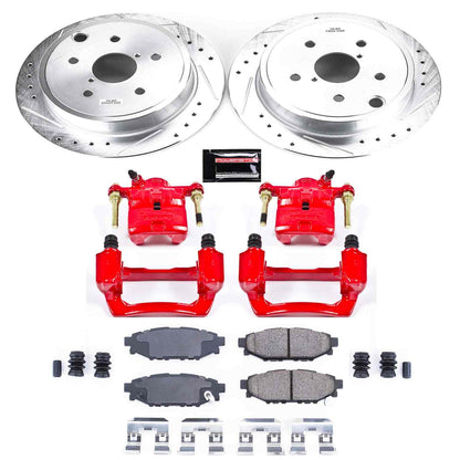 PowerStop Power Stop 15-19 Subaru WRX Z23 Evolution Kit w/ Calipers - Rear KC6977