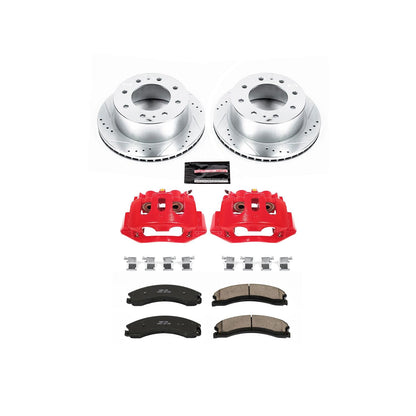 PowerStop Power Stop 15-19 Chevrolet Silverado 2500 HD Z23 Evolution Kit w/ Calipers - Rear KC6993