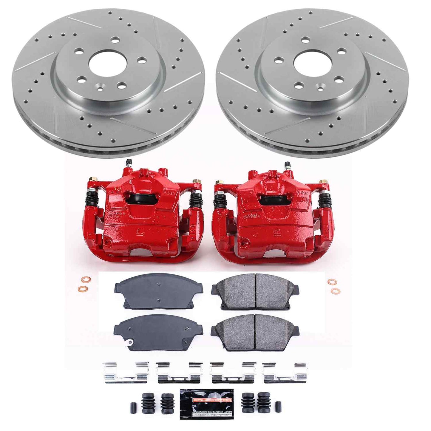 PowerStop Power Stop 15-16 Chevrolet Trax Z23 Evolution Kit w/ Calipers - Front KC6996