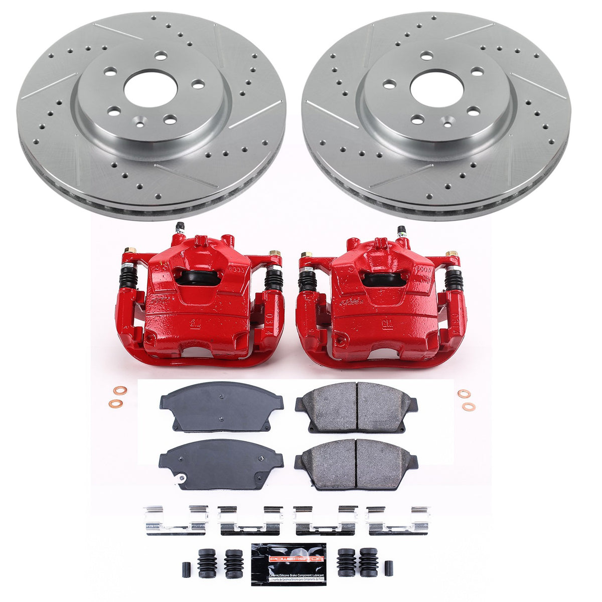 PowerStop Power Stop 15-16 Chevrolet Trax Z23 Evolution Kit w/ Calipers - Front KC6996
