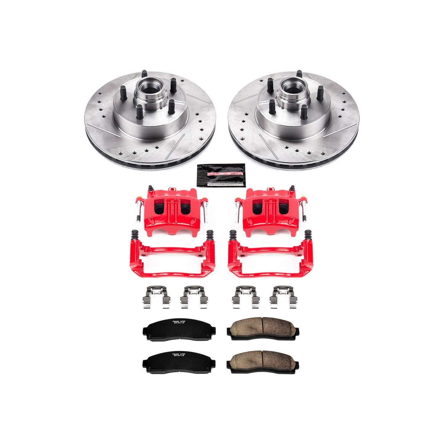 PowerStop Power Stop 10-11 Ford Ranger Z23 Evolution Kit w/ Calipers - Front KC7004