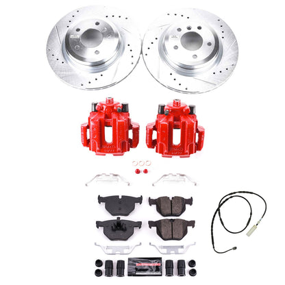 PowerStop Power Stop 13-15 BMW X1 Z23 Evolution Kit w/ Calipers - Rear KC7009
