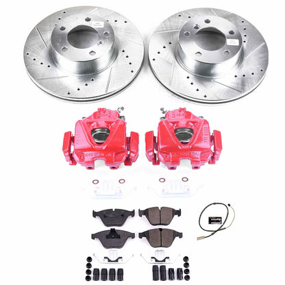 PowerStop Power Stop 13-15 BMW X1 Z23 Evolution Kit w/ Calipers - Front KC7026