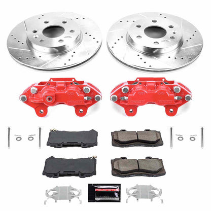 PowerStop Power Stop 15-18 Chevrolet Colorado Z23 Evolution Kit w/ Calipers - Front KC7126