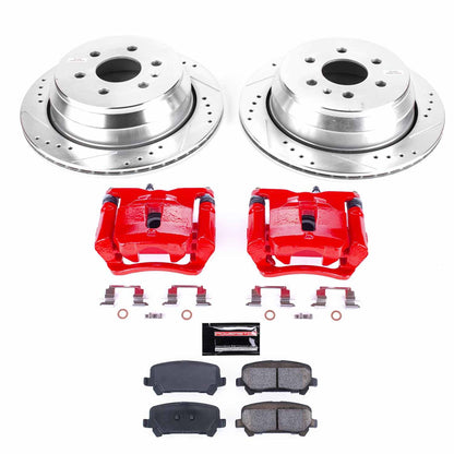 PowerStop Power Stop 15-19 Chevrolet Colorado Z23 Evolution Kit w/ Calipers - Rear KC7127
