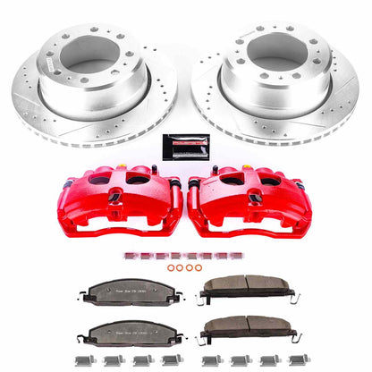 PowerStop Power Stop 18-13 Ram 3500 Rear Z36 Truck & Tow Brake Kit w/Calipers KC7131A-36